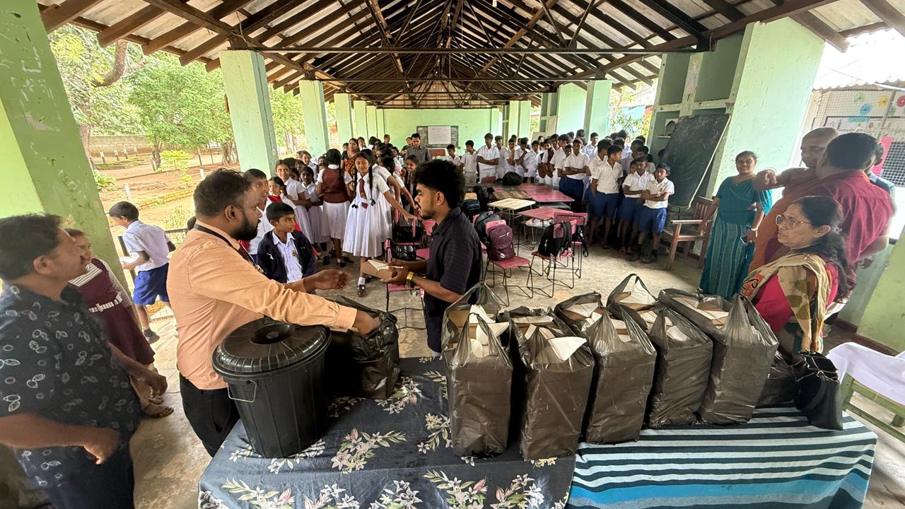 Community support visit in Sri Lanka