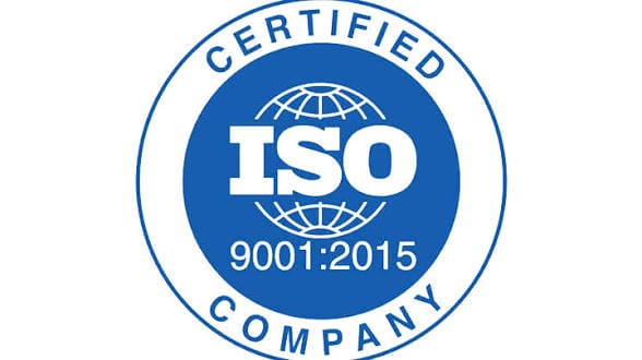 ISO 9001:2015 Certified Company
